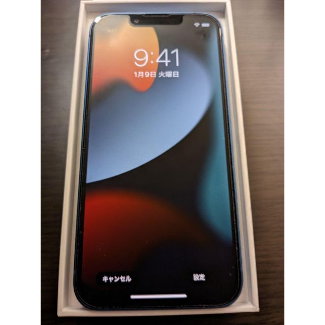 初回限定】 iPhone 13 mini ブルー 128 GB SIMフリー スマートフォン