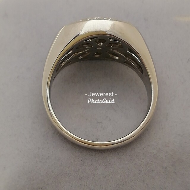 Pt900✨ダイヤ0.50ct✨まんまる◯デザイン✨キラリリング✨綺麗可愛い❣️ レディースのアクセサリー(リング(指輪))の商品写真