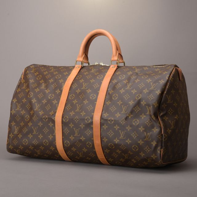 HOT LOUIS VUITTON ルイヴィトン キーポル55 モノグラム M41424