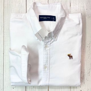 アバクロンビーアンドフィッチ(Abercrombie&Fitch)のしっかり厚みのある生地！フルカラームース/ワンポイント/長袖シャツ【XL】(シャツ)