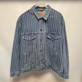 シュプリーム(Supreme)のSupreme Levi’s Pinstripe Trucker Jacket (Gジャン/デニムジャケット)