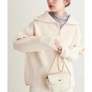 ナチュラルクチュール(natural couture)のおおみなこ☆様 専用🤍 natural couture ハーフジップニット(ニット/セーター)