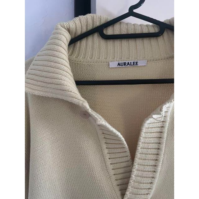 買っ 22ssオーラリー スキッパーニット - uinsa.ac.id