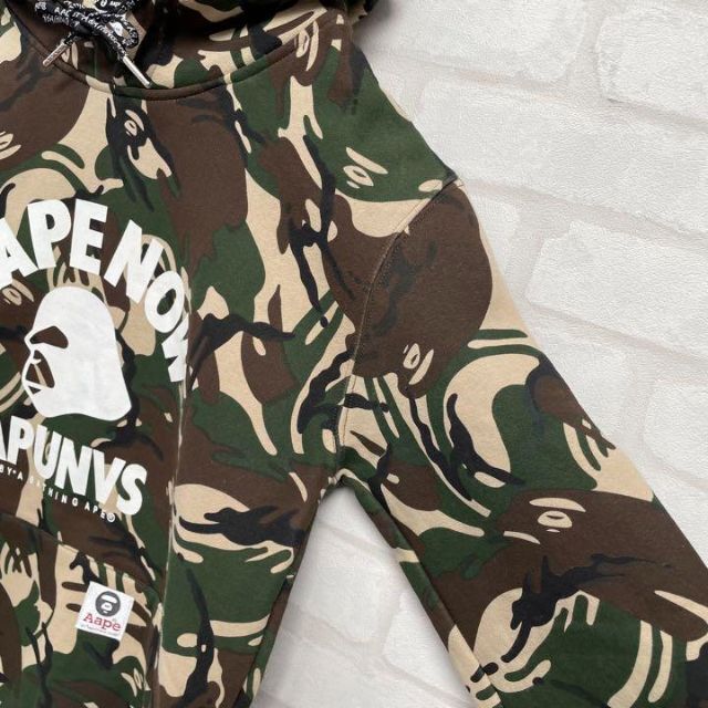 AAPE BY A BATHING APE カモ柄 パーカー