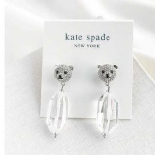 ケイトスペードニューヨーク(kate spade new york)の【新品】kate spade ケイトスペード ピアス ホッキョクグマドロップピア(ピアス)