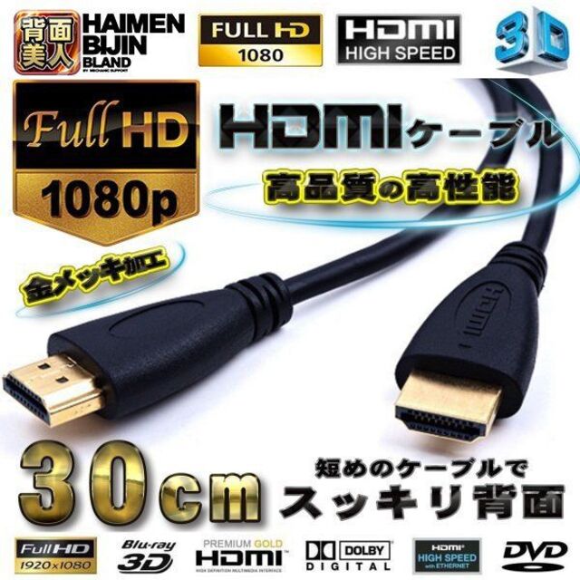 ▽ HDMI  30cm