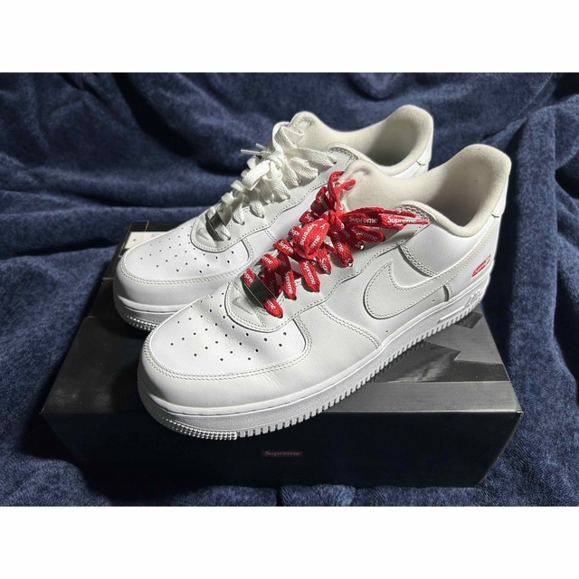 [訳あり] Supreme × Air Force 1 Low "White