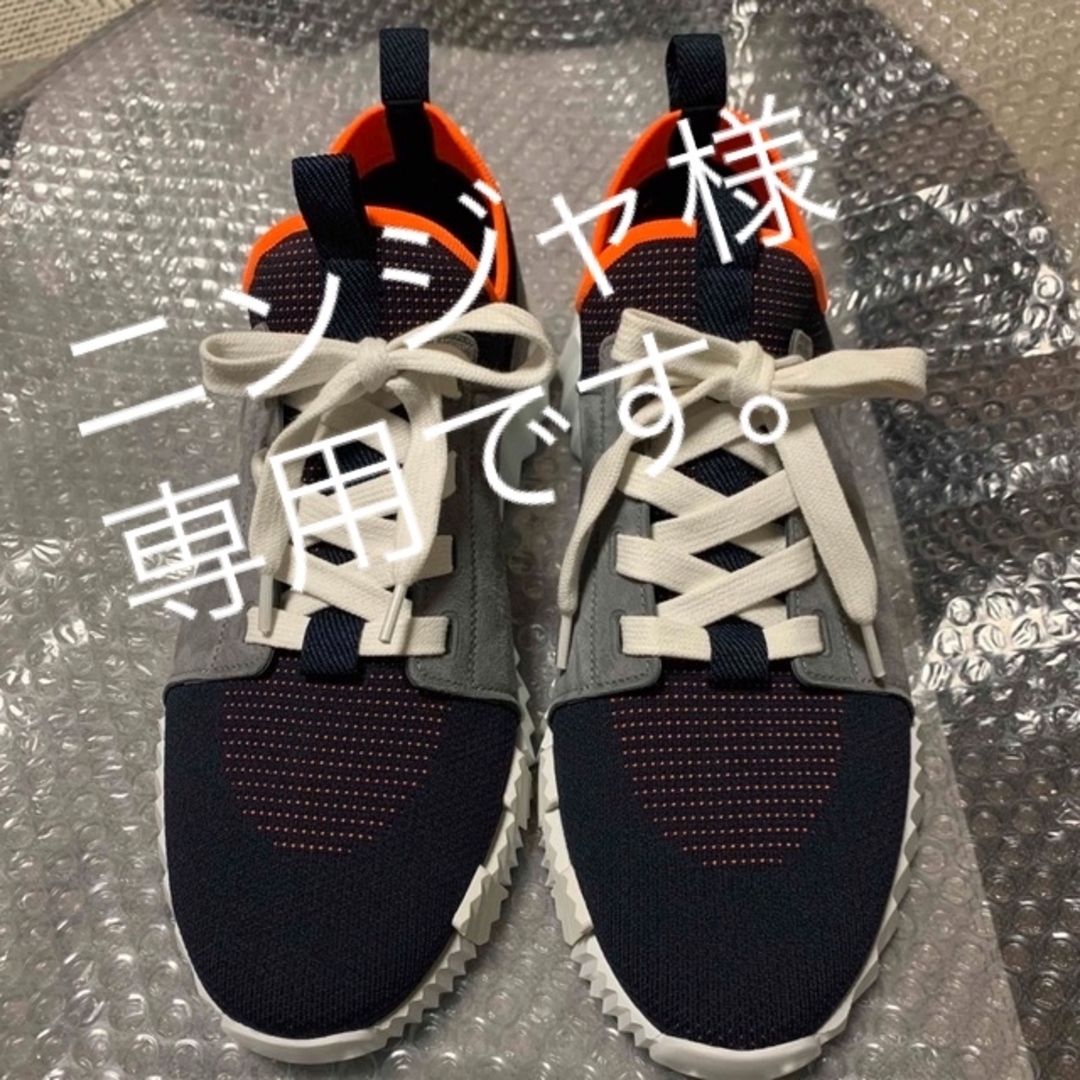 HERMES デパール ニット スニーカー シューズ