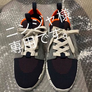 エルメス(Hermes)のHERMES デパール ニット スニーカー シューズ (スニーカー)