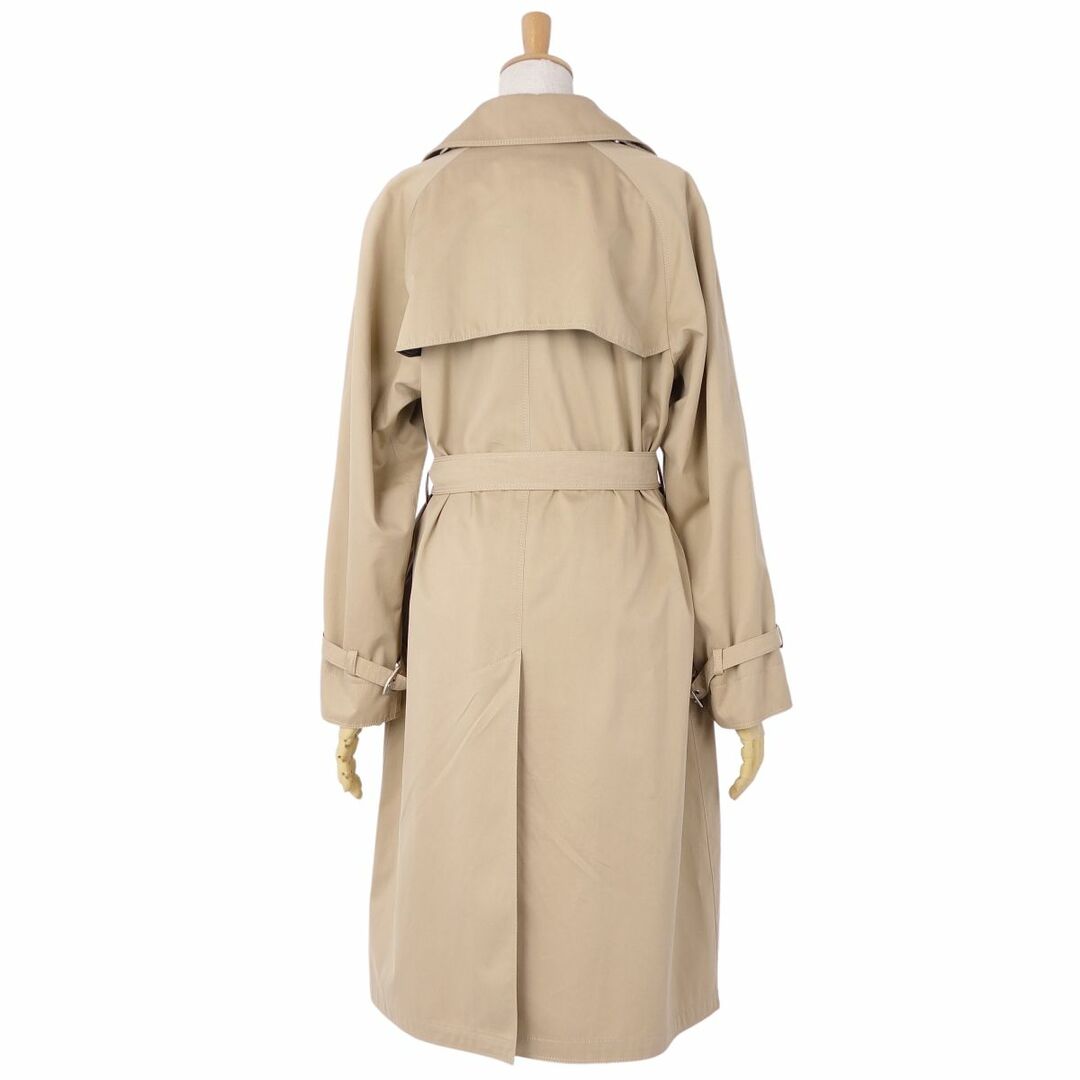 美品 マックスマーラ Max Mara RAINWEAR コート トレンチコート レディース コットン アウター JI36 USA2  FB34(S相当) ベージュ