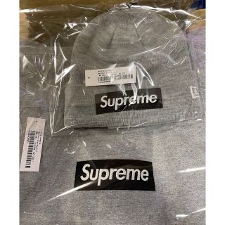 シュプリーム(Supreme)のSupreme boxlogo crewneck bieanie セット(スウェット)