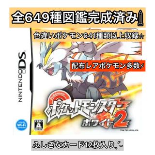 ニンテンドーDS(ニンテンドーDS)のポケットモンスター　ホワイト2(携帯用ゲームソフト)