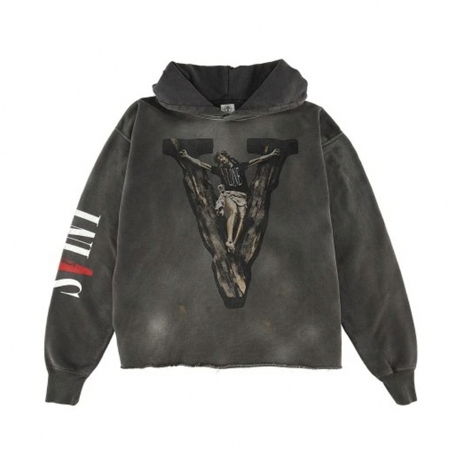 SAINT Mxxxxxx × VLONE  HOODIE VLONE BLK