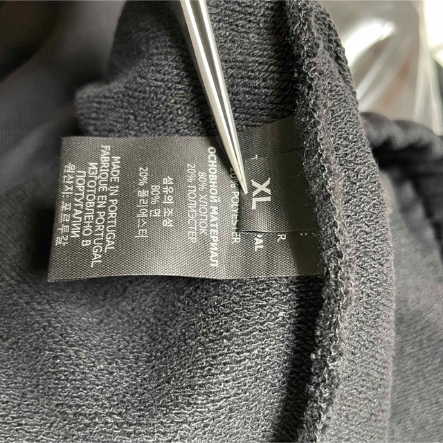 vetements アナーキー スウェットパンツ黒XLヴェトモン vetements アナーキー スウェットパンツ黒XLヴェトモン