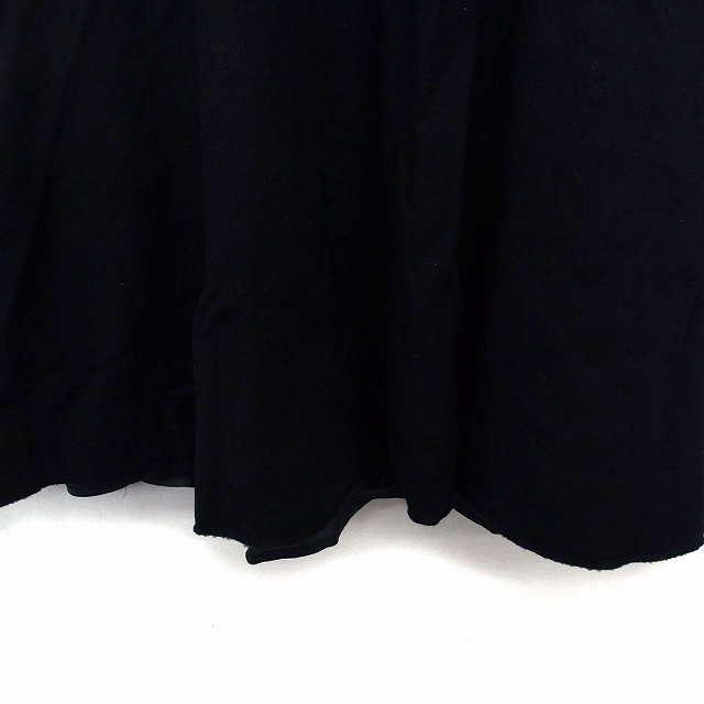 STRAWBERRY-FIELDS(ストロベリーフィールズ)のストロベリーフィールズ スカート フレア ロング ミモレ丈 ウール ベルト 無地 レディースのスカート(ロングスカート)の商品写真