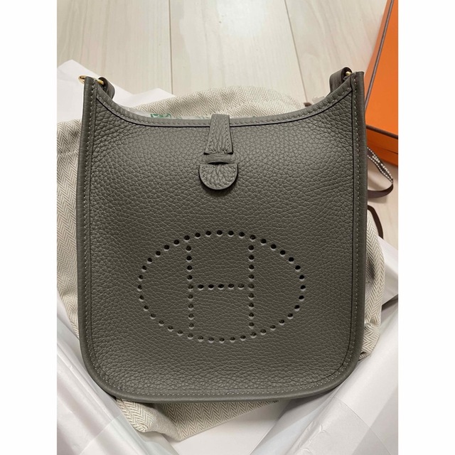 数量限定セール Hermes - まいまい❤️エルメス ミニエブリンTPM グリ