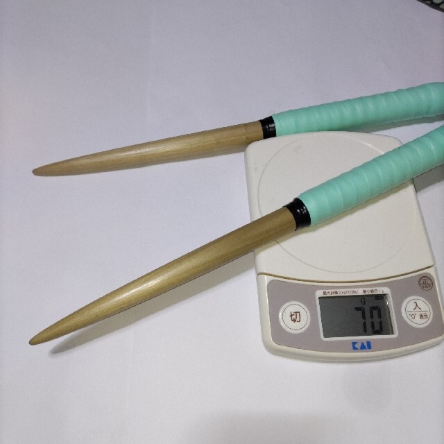 〈咲華 作〉 太鼓の達人 マイバチ 黒朴 【万能型】 楽器の打楽器(その他)の商品写真