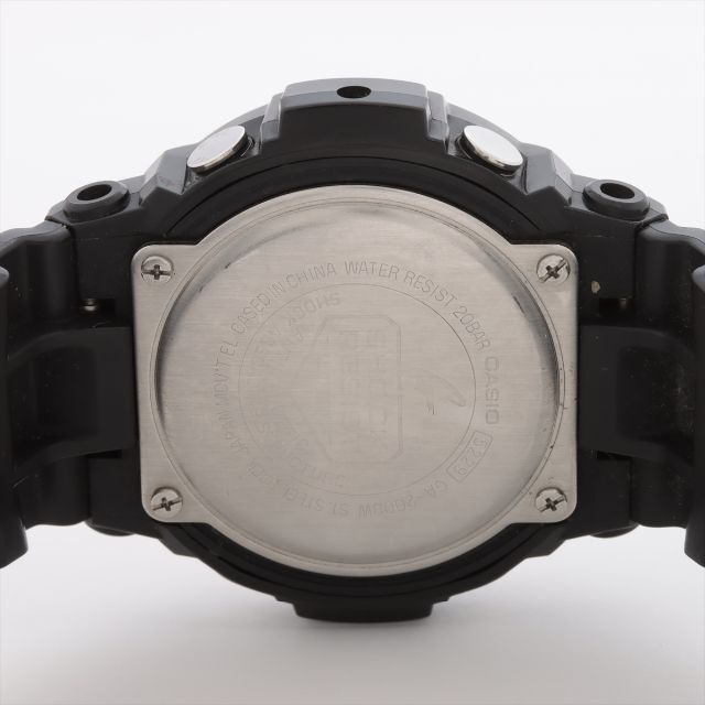 CASIO(カシオ)の稼働品 美品 CASIO G-SHOCK カシオ 黒 腕時計 GA-200BW メンズの時計(腕時計(デジタル))の商品写真