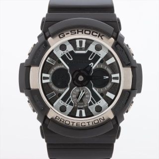 カシオ(CASIO)の稼働品 美品 CASIO G-SHOCK カシオ 黒 腕時計 GA-200BW(腕時計(デジタル))