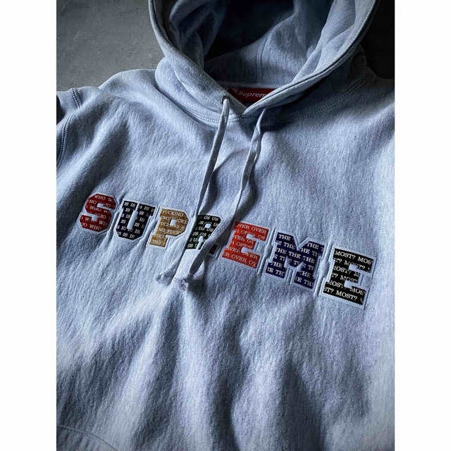 Supreme(シュプリーム)の新品XL Supreme シュプリーム スウェットパーカー グレー 川口春奈 メンズのトップス(パーカー)の商品写真