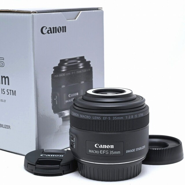 公式】 F2.8 EF-S35mm CANON - Canon マクロ STM IS レンズ(単焦点