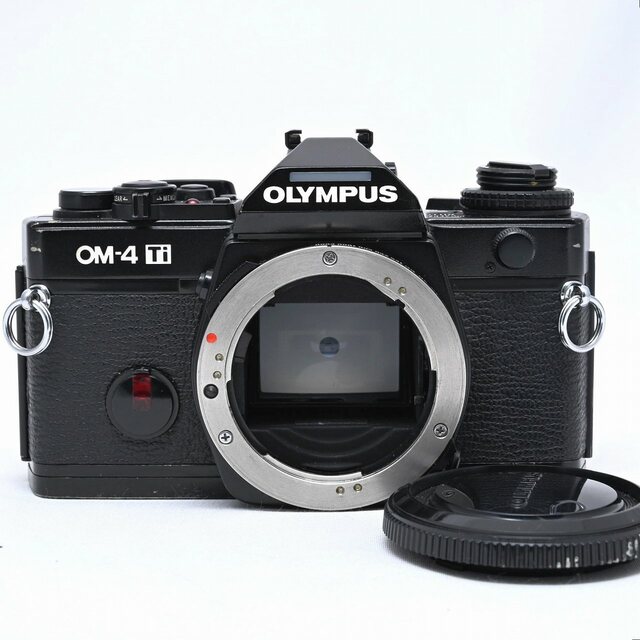 OLYMPUS(オリンパス)のOLYMPUS OM-4Ti Black スマホ/家電/カメラのカメラ(フィルムカメラ)の商品写真