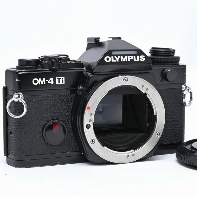 OLYMPUS(オリンパス)のOLYMPUS OM-4Ti Black スマホ/家電/カメラのカメラ(フィルムカメラ)の商品写真