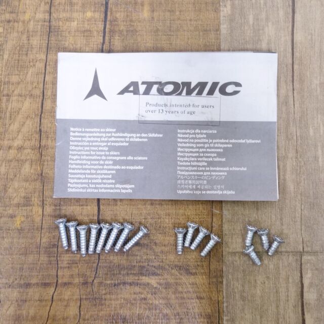 ATOMIC(アトミック)の未使用 アトミック ATOMIC XTO 10 スキー ビンディング 開放値 3.0 ~ 10.0 ブレーキ幅 80 ｍｍ ゲレンデスキー アウトドア スポーツ/アウトドアのスキー(ビンディング)の商品写真