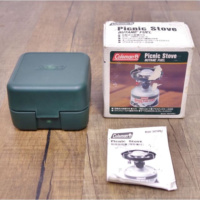 コールマン Coleman Picnic Stove ピクニック ストーブ 3007HPAJ OD缶 ガス ストーブ OD缶 シングルバーナー キャンプ アウトドア 9