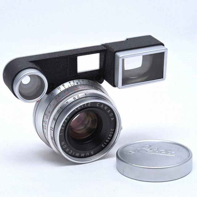 一流の品質 SUMMICRON LEICA - LEICA M 眼鏡付 F2 35mm レンズ(単焦点)