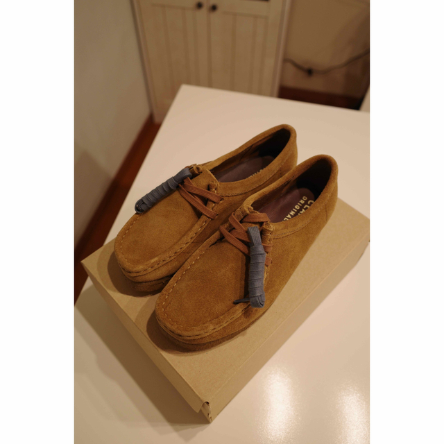 新品未使用】クラークス ワラビー Clarks Wallabee-