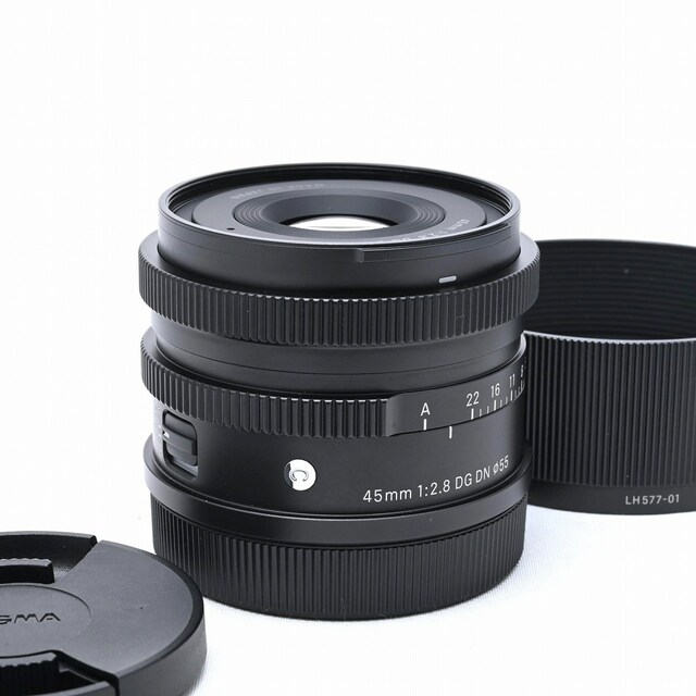 SIGMA(シグマ)のSIGMA fp & Contemporary 45mm F2.8 DG DN スマホ/家電/カメラのカメラ(ミラーレス一眼)の商品写真