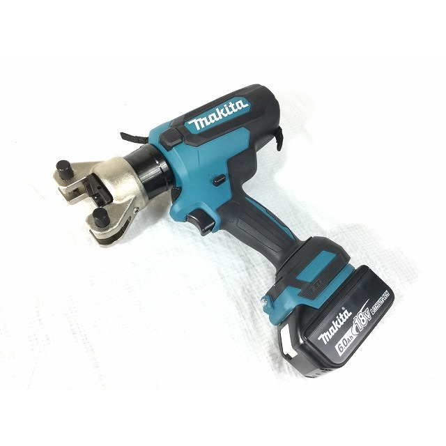 Makita(マキタ)の☆未使用品☆ makita マキタ 18V 充電式圧着機 TC300DRG バッテリ（18V 6.0Ah）アタッチメント付き 充電器付き+ケース 63056 自動車/バイクのバイク(工具)の商品写真