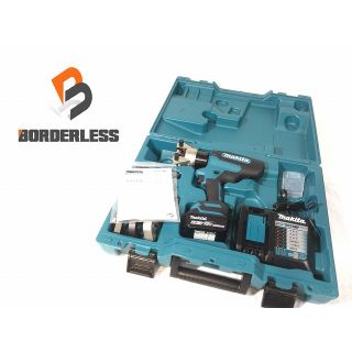 マキタ(Makita)の☆未使用品☆ makita マキタ 18V 充電式圧着機 TC300DRG バッテリ（18V 6.0Ah）アタッチメント付き 充電器付き+ケース 63056(工具)