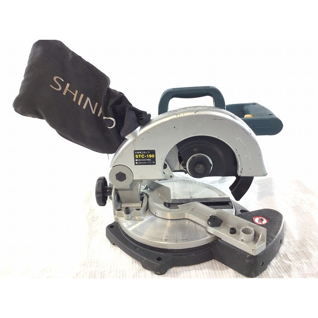 ☆中古品☆SHINKO シンコー 新興製作所 100V 190mm 卓上丸ノコ STC-190 卓上丸のこ 卓上マルノコ 切断機 押切り機 63139