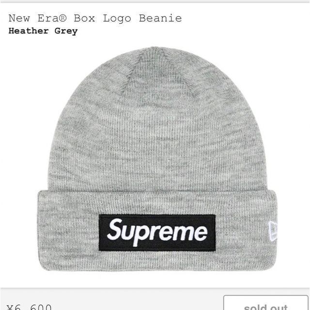 Supreme New Era Box Logo Beanie