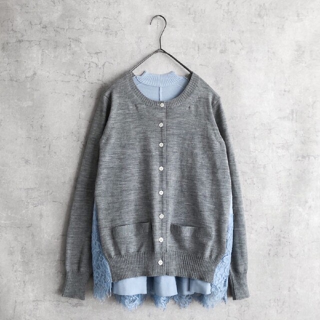 R'IAM -PLAGE 【R’IAM】Washable WOOL カーディガン