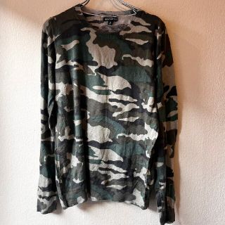 ジェイクルー(J.Crew)のJ.CREW 迷彩　カモフラ　ニット(ニット/セーター)