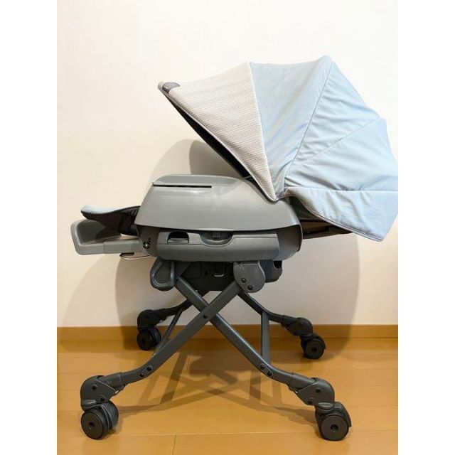 combi(コンビ)のyellow様専用　ネムリラ BEDi Long オートスウィング  コンビ キッズ/ベビー/マタニティの寝具/家具(ベビーベッド)の商品写真