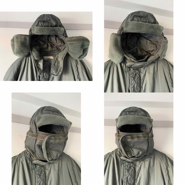MILITARY(ミリタリー)の希少 米軍 usaf cwu-8p 変形 フライトジャケット ラビットパーカー メンズのジャケット/アウター(フライトジャケット)の商品写真