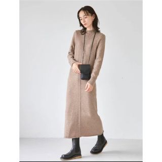 トゥデイフル(TODAYFUL)の【お値下げ】TODAYFUL Pintuck Pencil Knitdress(ロングワンピース/マキシワンピース)