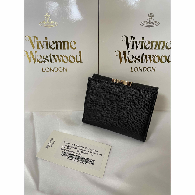 Vivienne Westwood(ヴィヴィアンウエストウッド)の新品未使用　Vivienne Westwood ミニウォレット　三つ折り財布 メンズのファッション小物(折り財布)の商品写真
