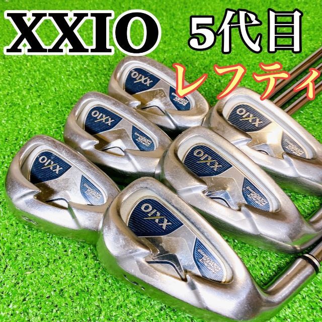 XXIO - 【希少レフティ】ゼクシオ5代目 アイアン メンズ 6本セット ...