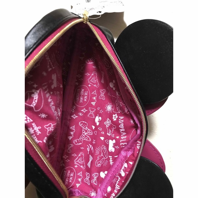 Disney(ディズニー)のミニーマウス ペンケース おまけつき 黒    ディズニー ミッキー  インテリア/住まい/日用品の文房具(ペンケース/筆箱)の商品写真