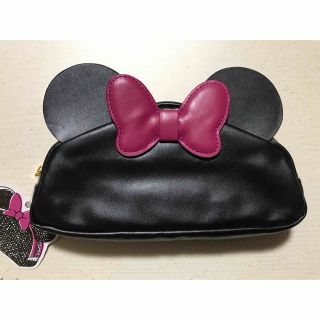 ディズニー(Disney)のミニーマウス ペンケース おまけつき 黒    ディズニー ミッキー (ペンケース/筆箱)