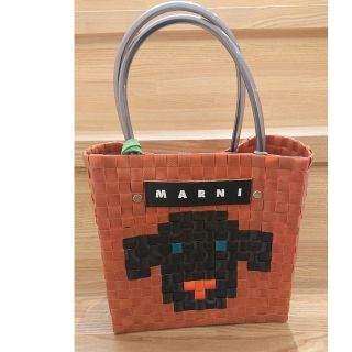 MARNI フラワーカフェ ドッグ トートバッグ