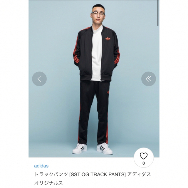 adidas(アディダス)の【人気】adidas　アディダス　トラックパンツ　3本ライン　トレフォイルロゴ メンズのパンツ(その他)の商品写真