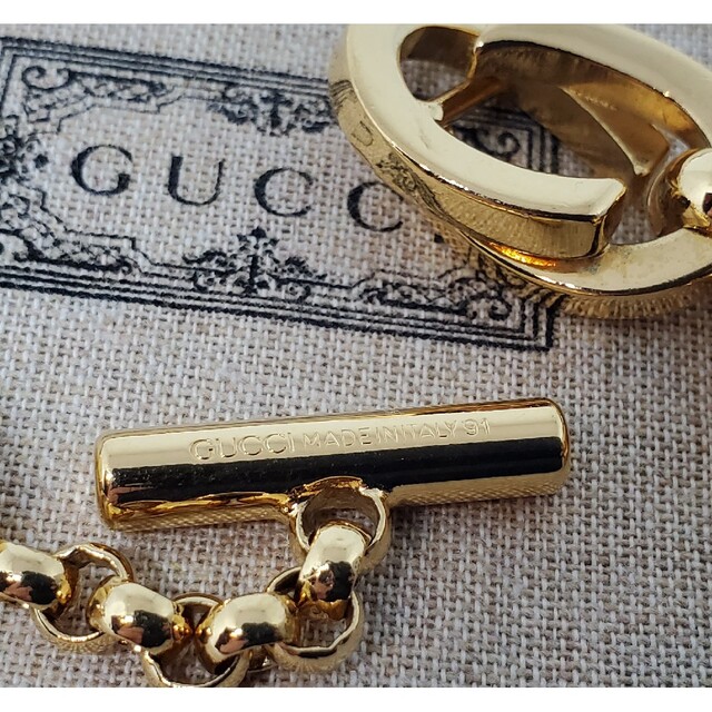 Gucci(グッチ)の【超レア未使用に近い】オールドGUCCI トム・フォード期 ヴィンテージ品 メンズのアクセサリー(ネックレス)の商品写真