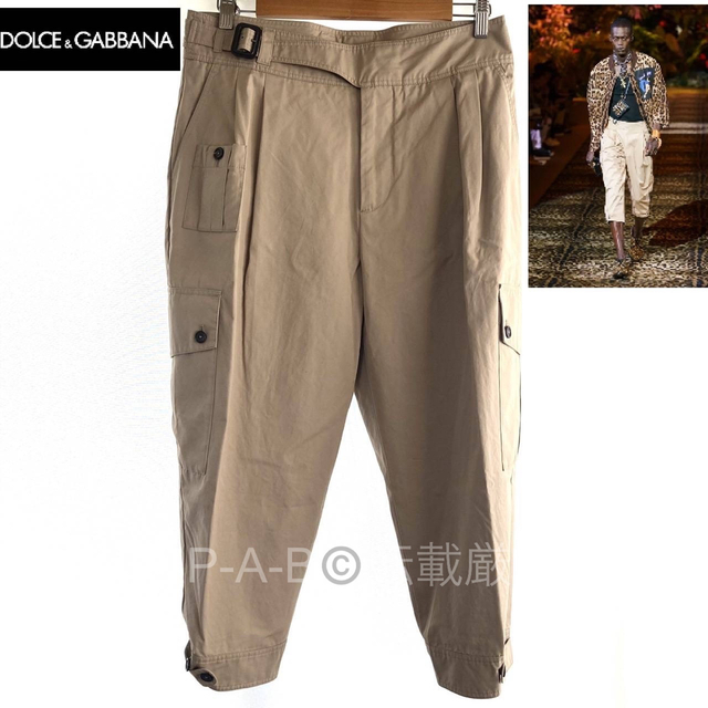 DOLCE&GABBANA(ドルチェアンドガッバーナ)の新品 タグ付き DOLCE&GABBANA グルカパンツ / カーゴ パンツ メンズのパンツ(ワークパンツ/カーゴパンツ)の商品写真