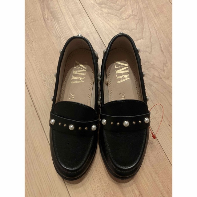 ZARA(ザラ)のZARAキッズローファー　18センチ キッズ/ベビー/マタニティのベビー靴/シューズ(~14cm)(ローファー)の商品写真